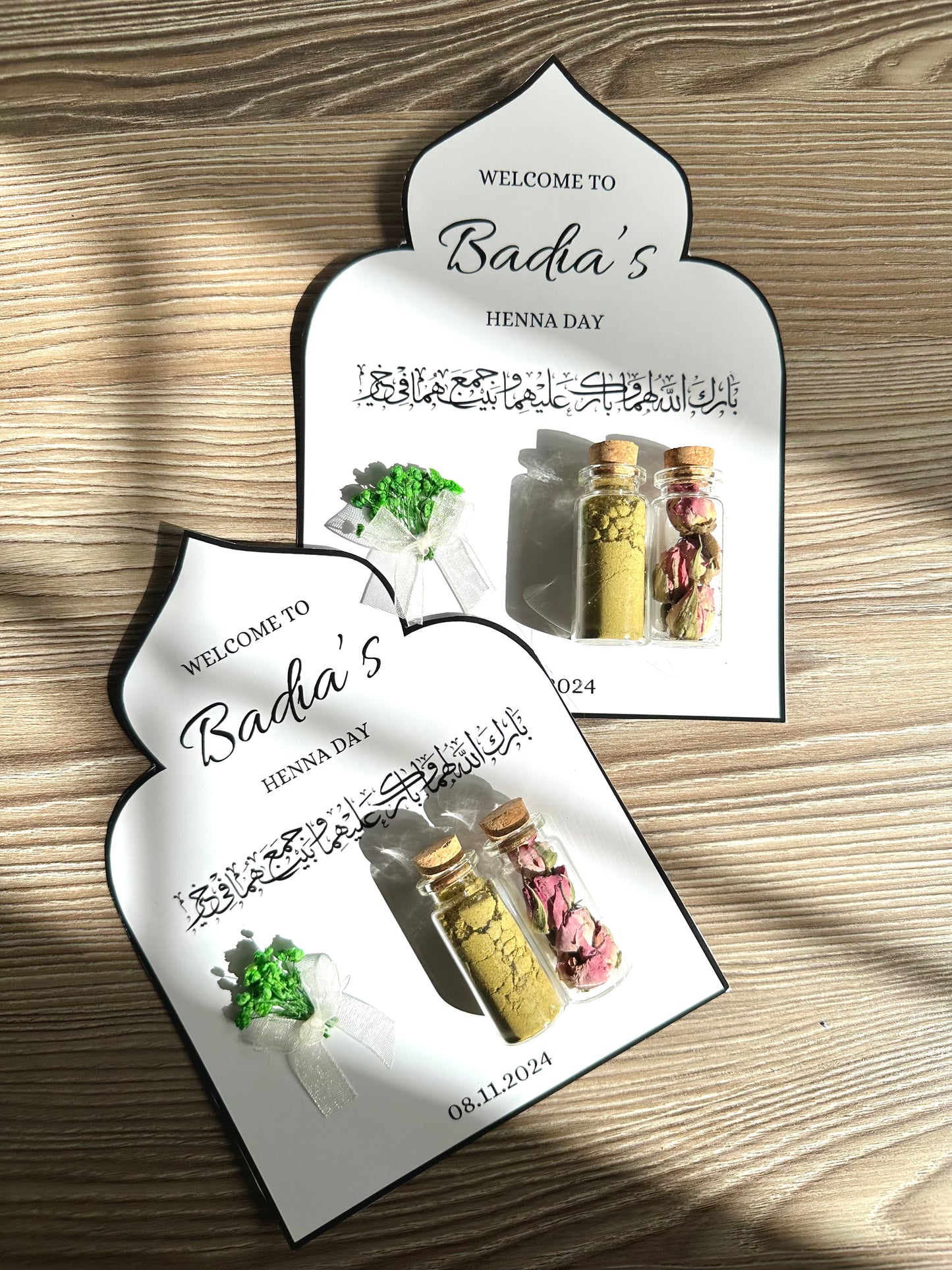 Cartes Duo Henna&Werd