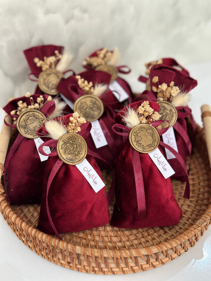 ✨ Bourse Henna Bordeaux Signature