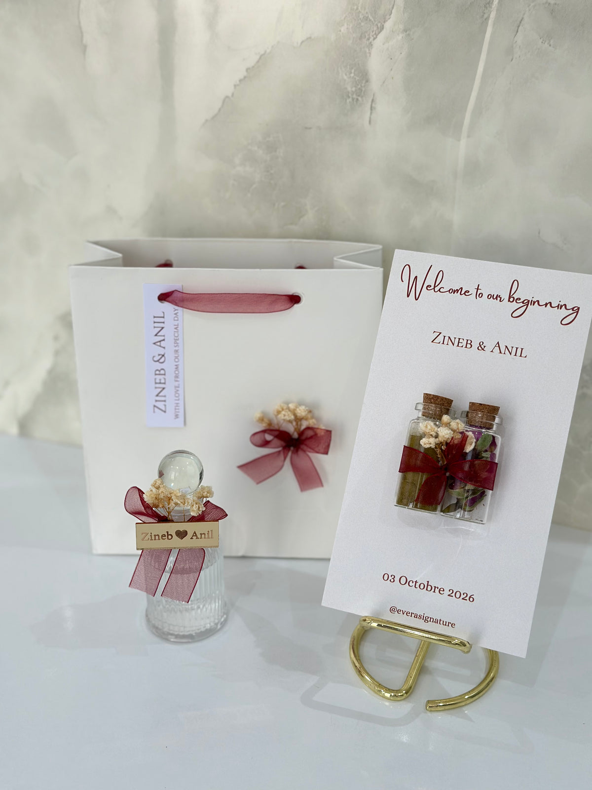 Coffret Invités Signature