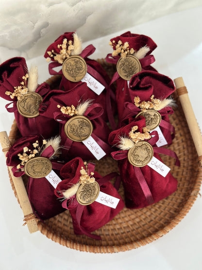 ✨ Bourse Henna Bordeaux Signature
