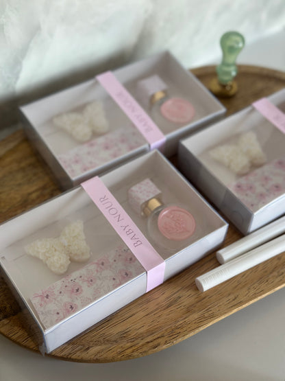 Box Mini Parfum, Bougie Papillon & Chocolat ✨