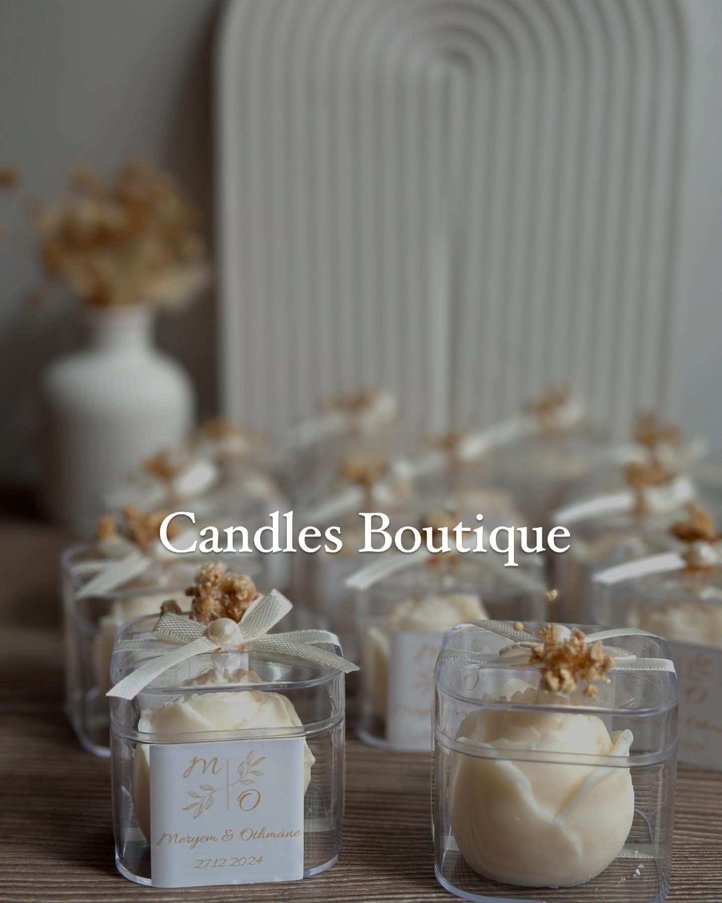 Bougie Rose