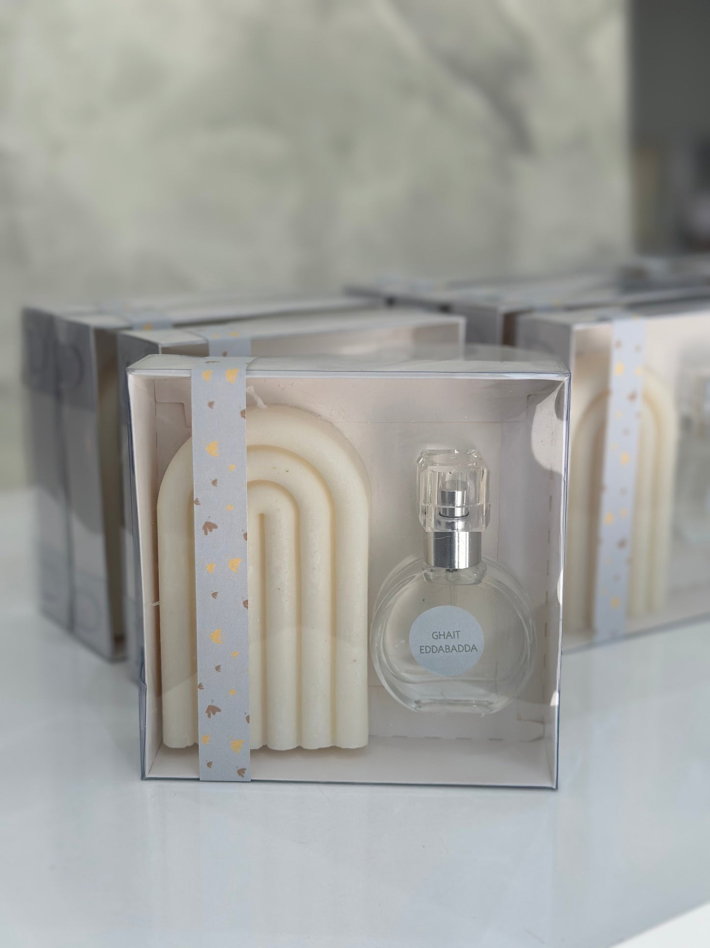 Coffret Parfum & Bougie Arc-en-Ciel