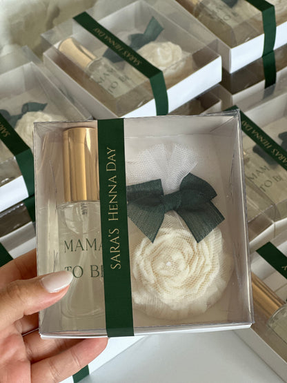 Coffret Parfum & Bougie Pivoine ✨