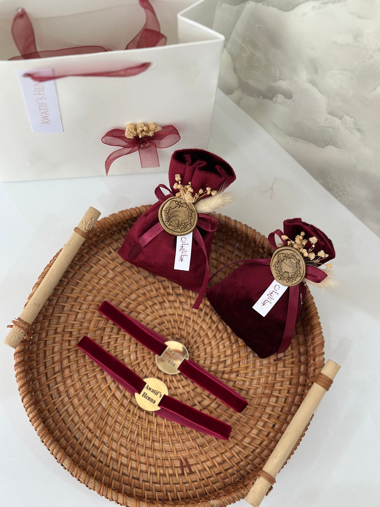 Coffret Bourse, Bracelet & Sac
