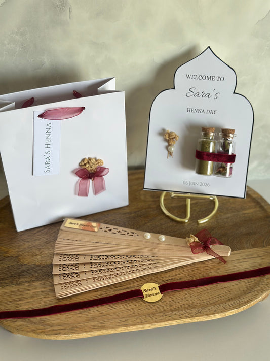 Box Henna Bordeaux ✨