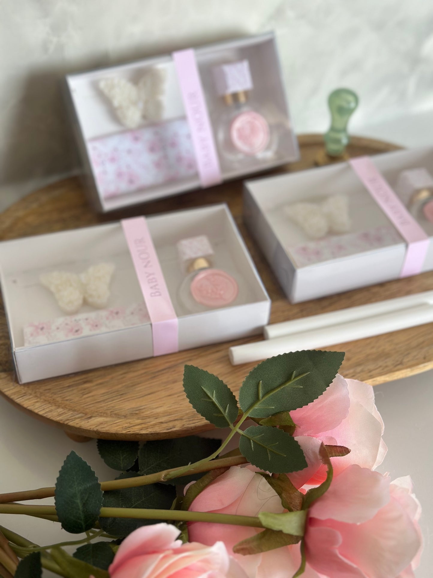 Box Mini Parfum, Bougie Papillon & Chocolat ✨