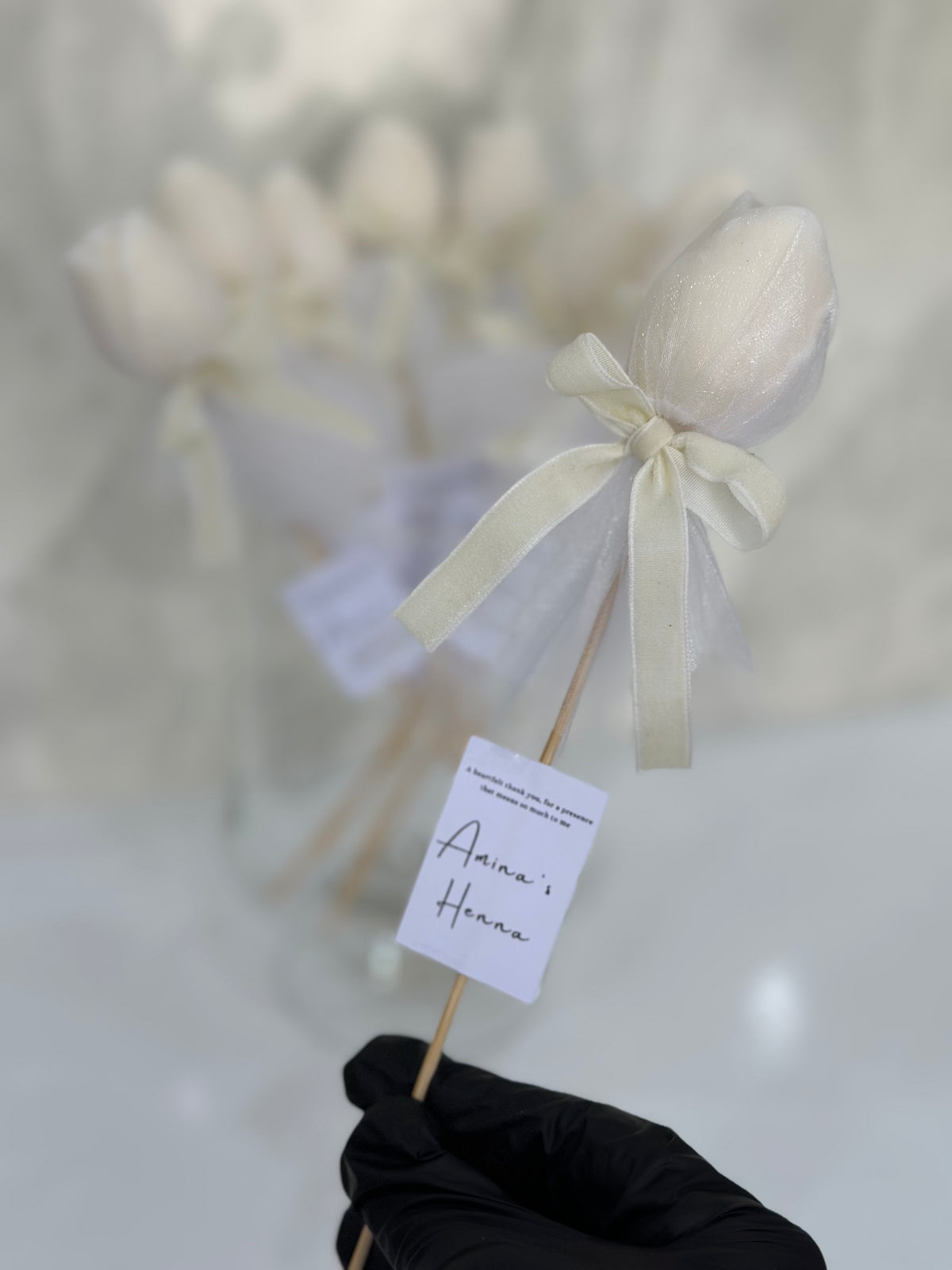 Tulipe Velours Personnalisée