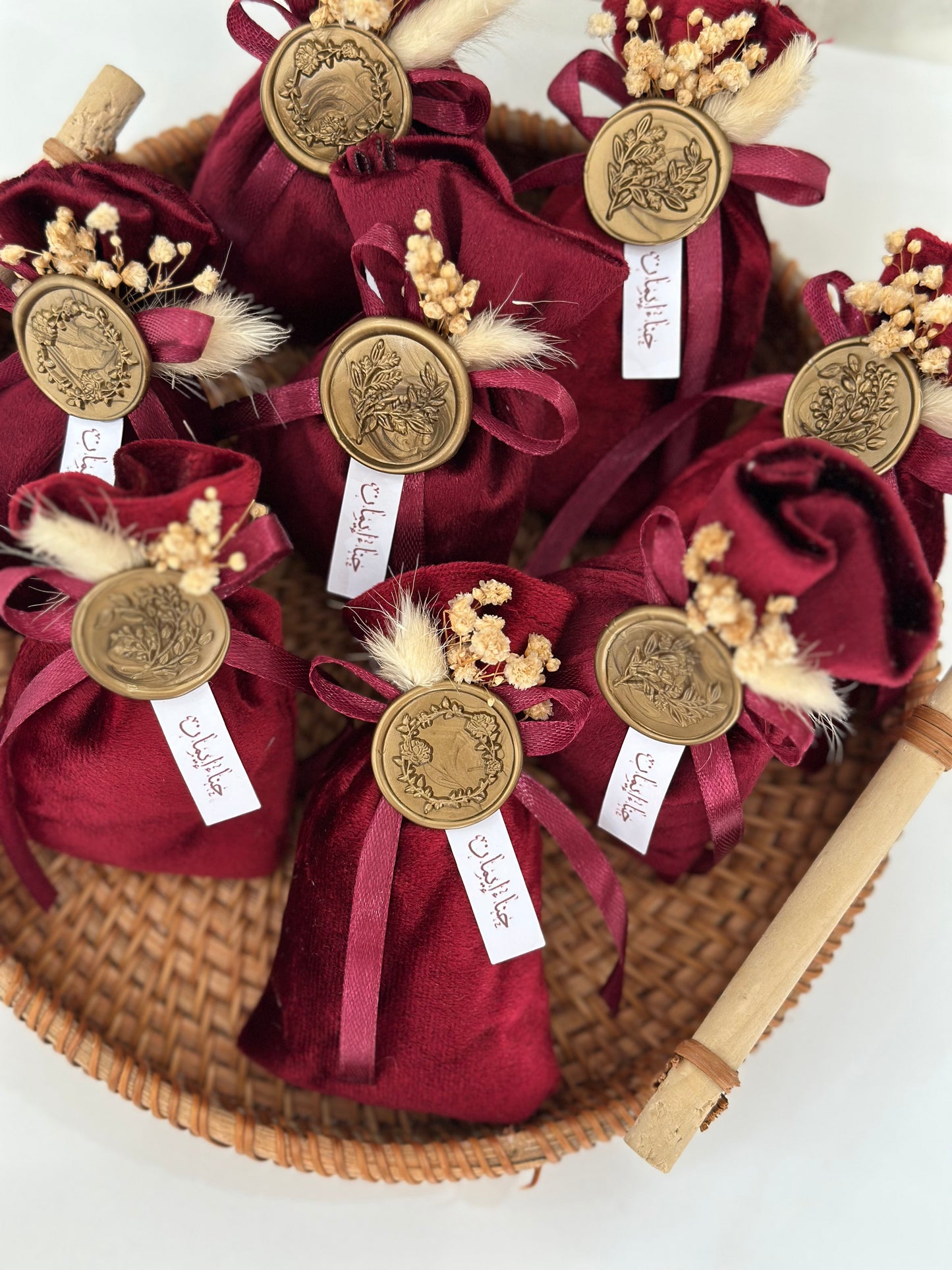 ✨ Bourse Henna Bordeaux Signature