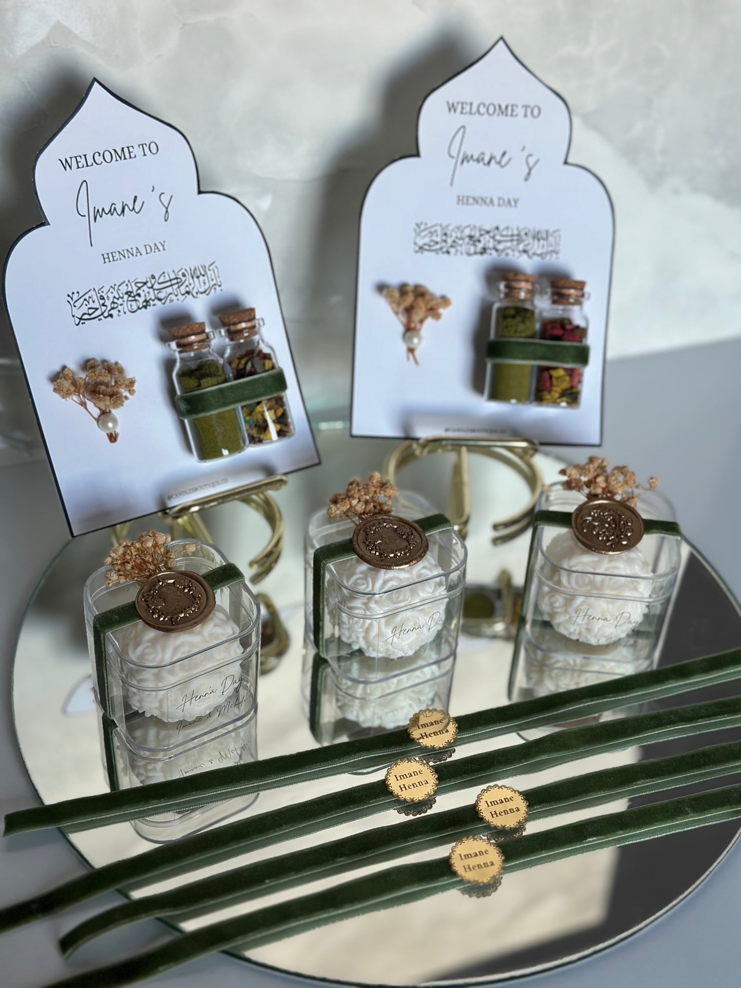 Carte Duo - Bougie - Bracelets