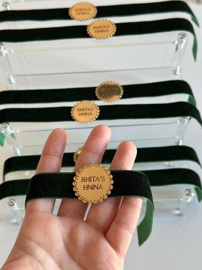Bracelets velours
