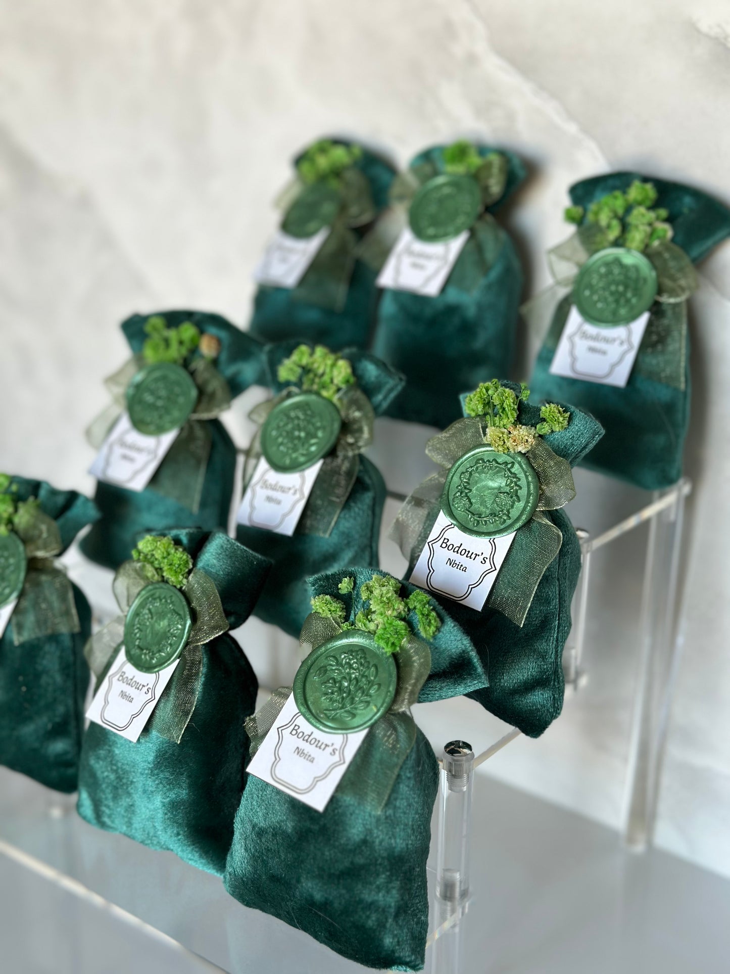 Bourses Henna & Fiole dragées