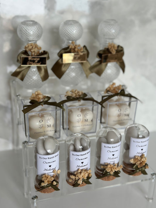 Bouteille - Bougie - Fiole dragées