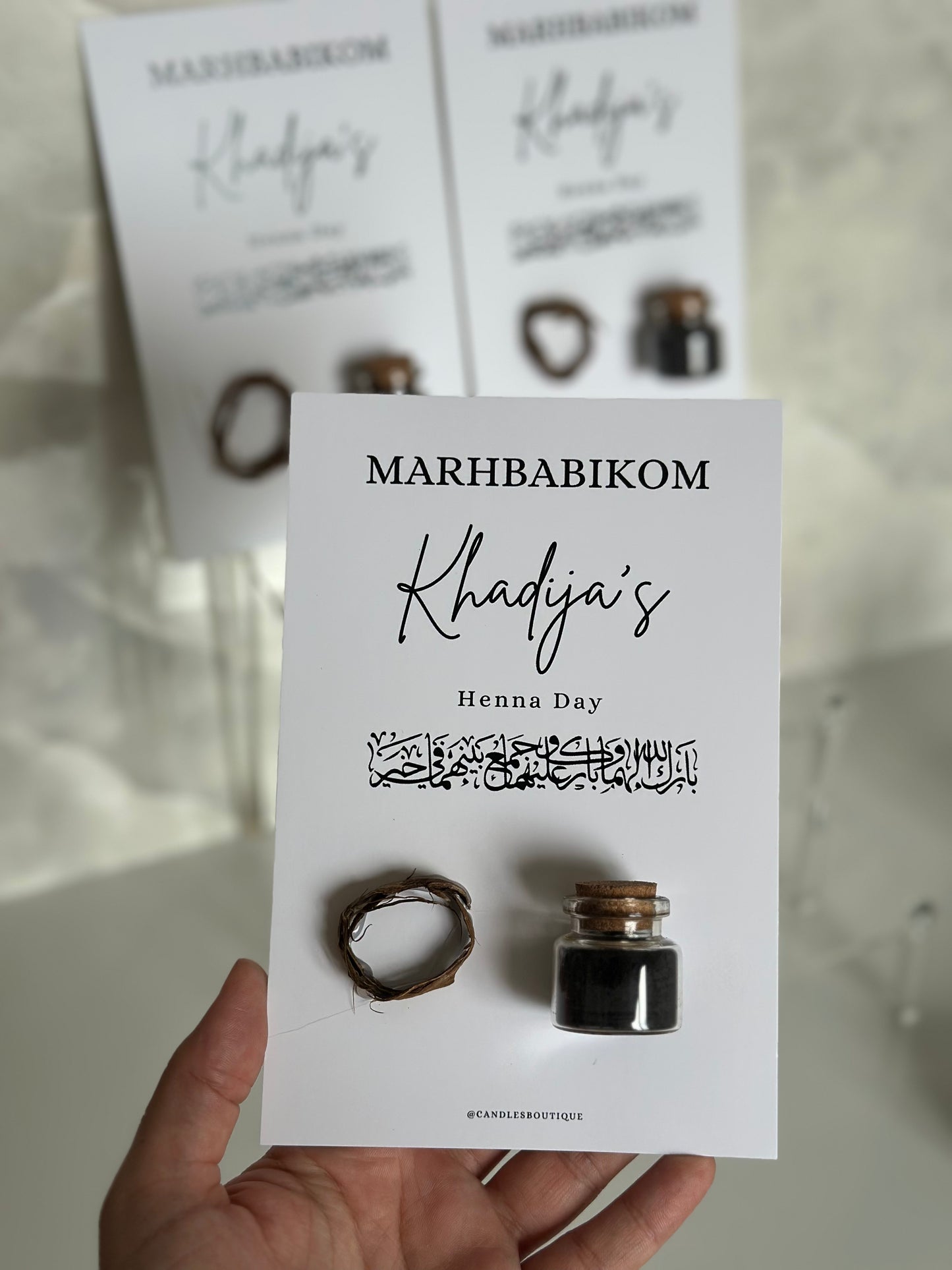 Carte Siwak&Fiole khôl