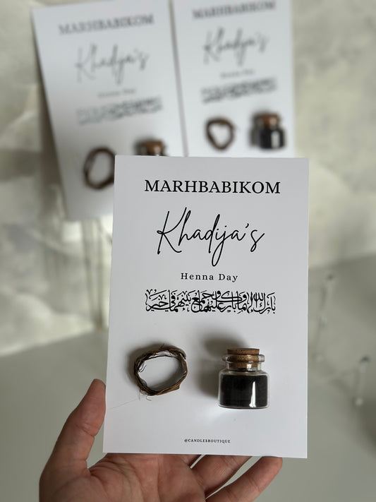 Carte Siwak&Fiole khôl