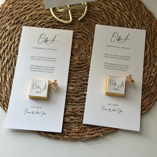 Carte chocolat