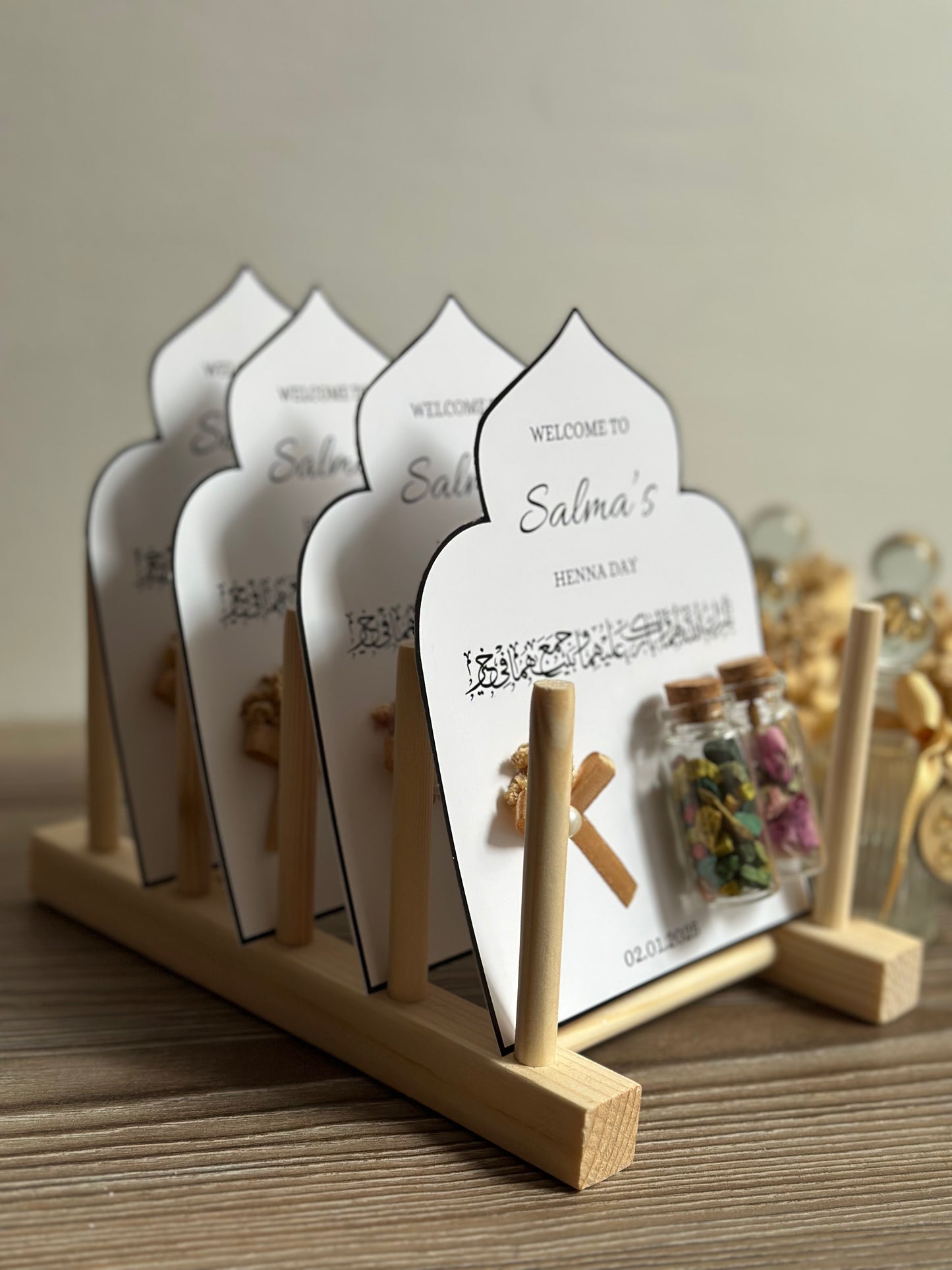 Cartes Duo Henna&Werd - Bouteille