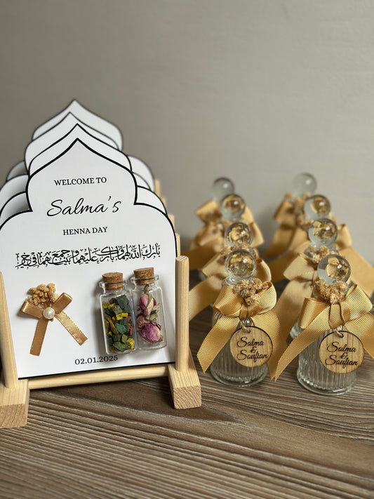 Cartes Duo Henna&Werd - Bouteille