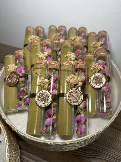 Duo - Fiole Dragées - Bouteille - Bougie