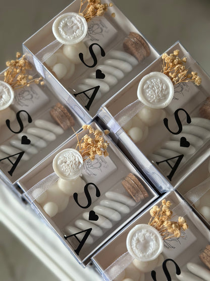 Box Ours - Fiole dragées - Chocolat