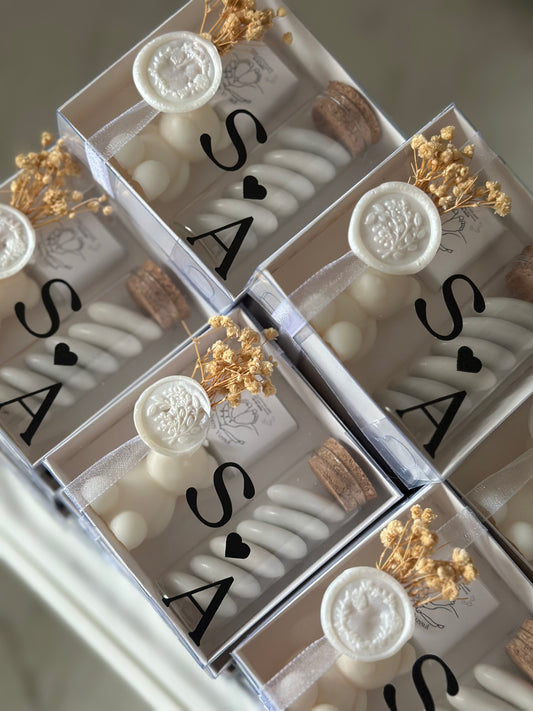 Box Ours - Fiole dragées - Chocolat