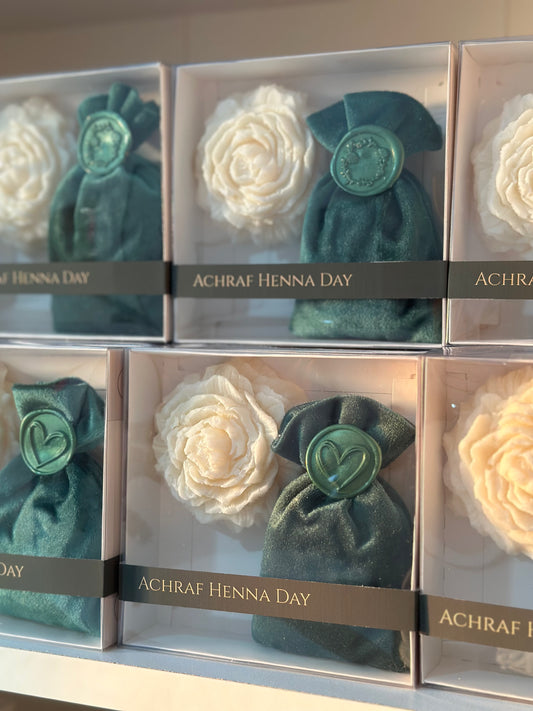 Coffret Bourse Henna - Pivoine