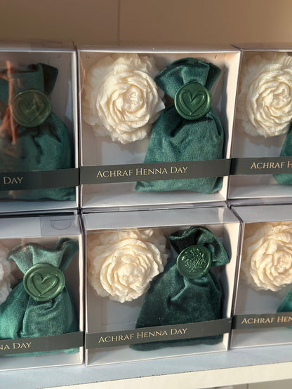 Coffret Bourse Henna - Pivoine